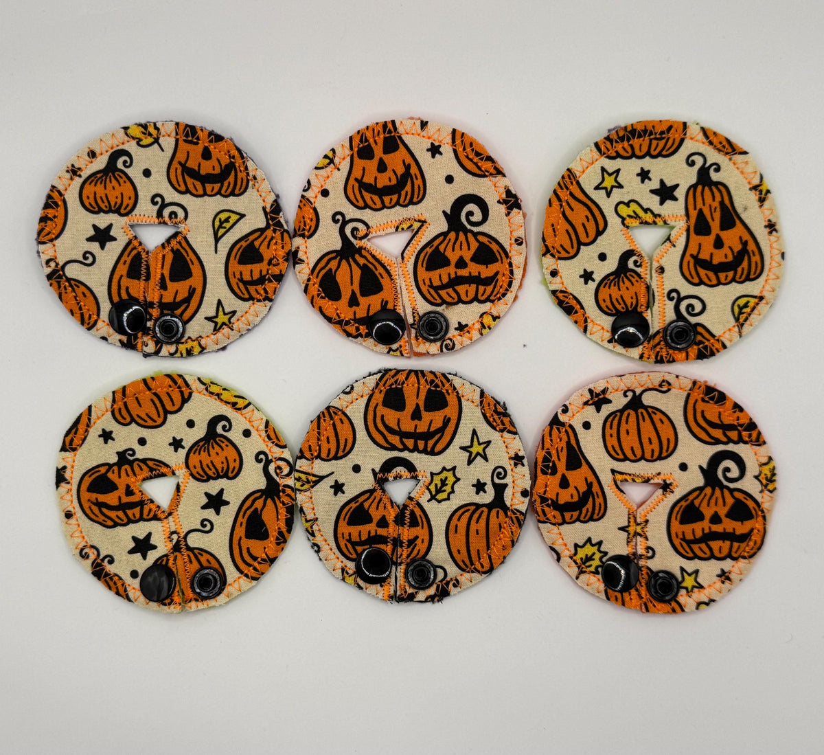 Halloween G-Tube Button Covers (Pack of 6 or 12)